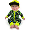 Electric Glow- Glow in the Dark- Snoozer - Footie Pajamas - 1 - thumbnail