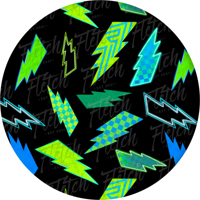 Electric Glow- Glow in the Dark- Snoozer - Footie Pajamas - 2