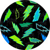 Electric Glow- Glow in the Dark- Snoozer - Footie Pajamas - 2
