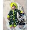 Electric Glow- Glow in the Dark- Snoozer - Footie Pajamas - 3