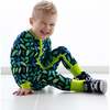 Electric Glow- Glow in the Dark- Snoozer - Footie Pajamas - 4