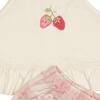 Ruffle Short Set, Strawberry Daisy - Mixed Apparel Set - 2