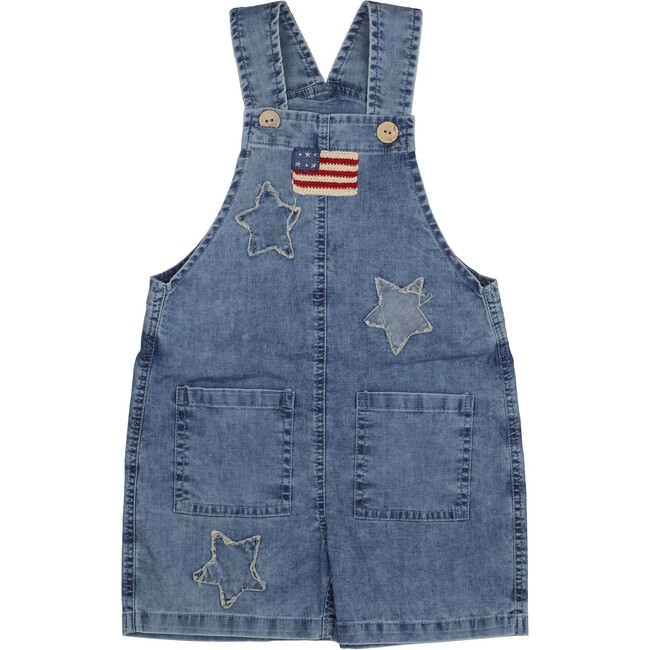 Overalls, American Flag
