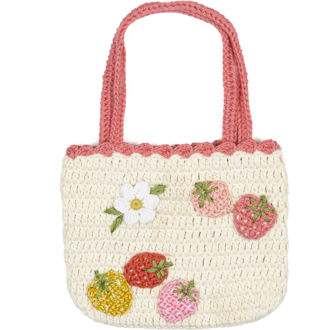 Crochet Purse, Strawberries