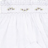 Flutter Smock Set, Ivory Swiss Dot - Mixed Apparel Set - 2