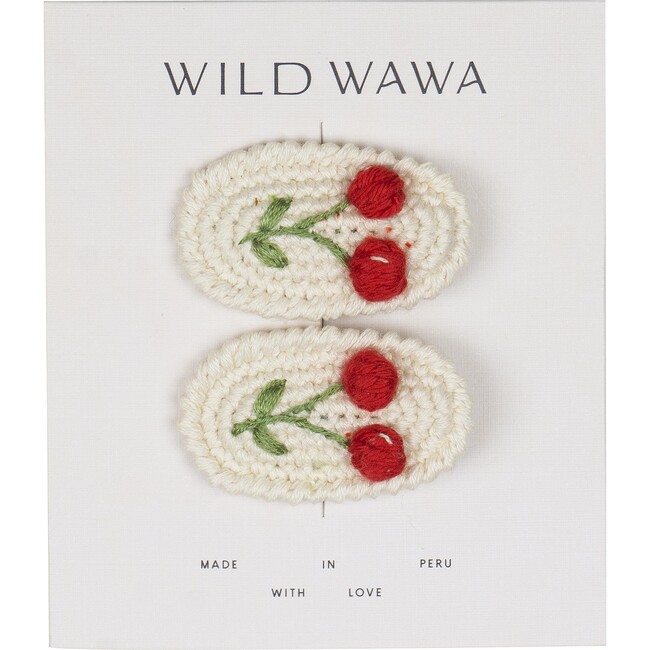 Crochet Clip Set, Cherries