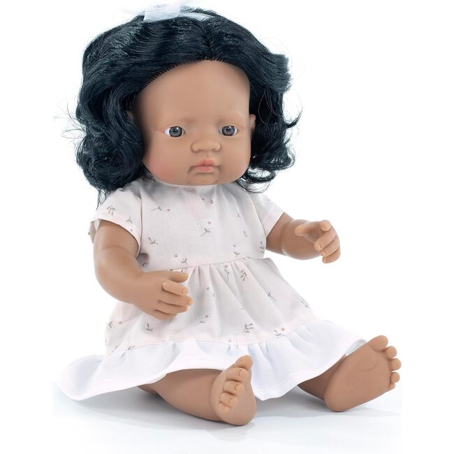 My Friends and Me Collection Hispanic Baby Girl Doll with Black Hair - 15"