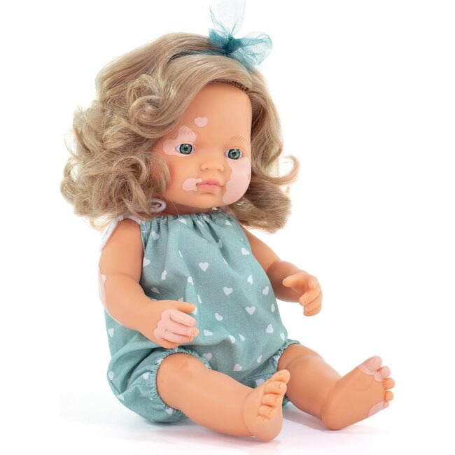 My Friends and Me Collection Baby Girl Doll with Dark Blonde Hair and Vitalago - 15"