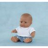 My friends & Me Collection Hispanic Boy Baby Doll - 8 1/4'' - Dolls - 3