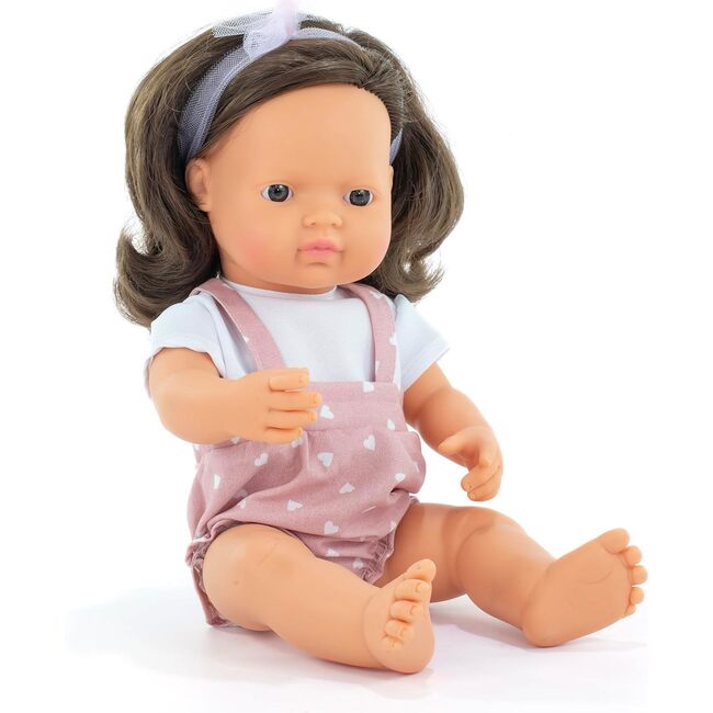 My Friends and Me Collection Baby Girl Doll with Brown Hair - 15"