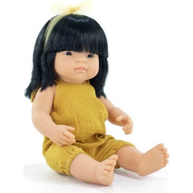 My Friends and Me Collection Asian Baby Girl Doll with Black Hair - 15"