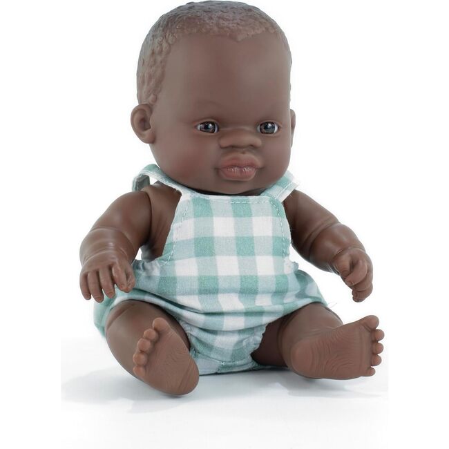 My friends & Me Collection African Boy Baby Doll - 8 1/4'' - Dolls - 1