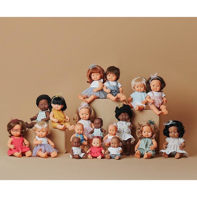 My Friends and Me Collection African Baby Boy Doll with Black Hair - 15" - Dolls - 5