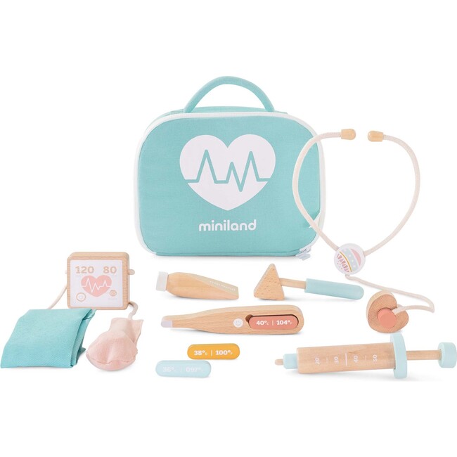 Wooden Doctor Set Doll Accessory Play Set