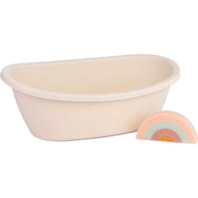 Bathtub and Rainbow Sponge Doll Accessory Set
