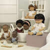 Cotton Doll Sized Moses Basket for Dolls up to 15" - Doll Accessories - 3