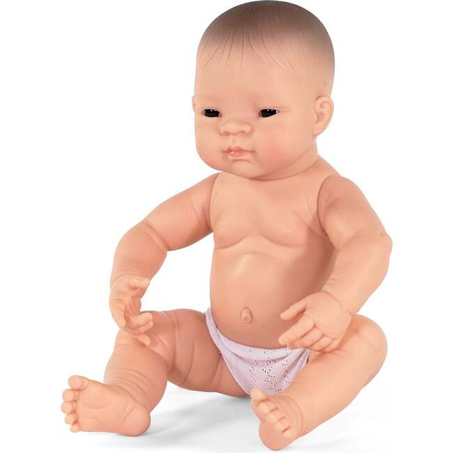 Newborn Baby Boy Doll - Asian - 15 3/4"