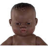 Newborn Baby Boy Doll - African - 15 3/4" - Dolls - 2