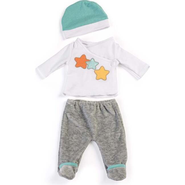 2 Piece Grey Pajama Set Outfit for 15 3/4" Baby Doll