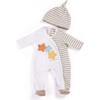 Gender Neutral Pajamas Outfit for 15 3/4" Baby Doll - Doll Accessories - 1 - thumbnail