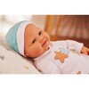 2 Piece Grey Pajama Set Outfit for 15 3/4" Baby Doll - Doll Accessories - 2