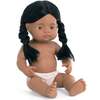 Native American Baby Girl Doll with Long Black Braids - 15'' - Dolls - 1 - thumbnail