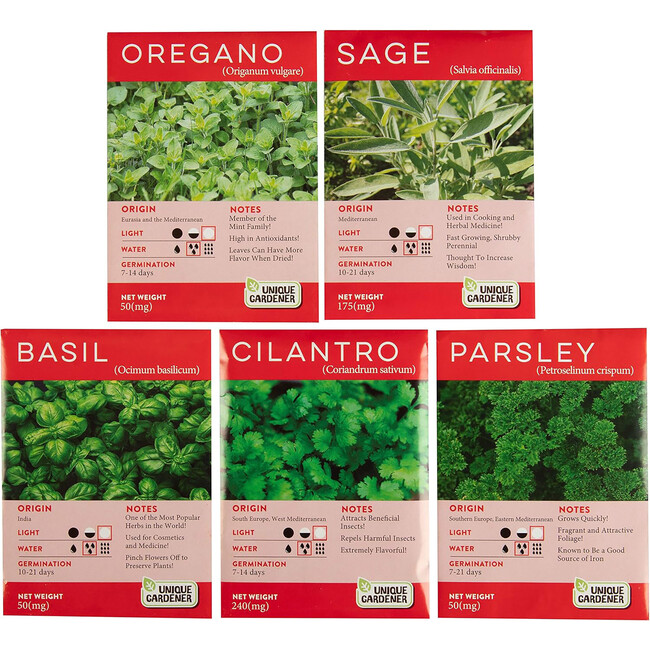 Unique Gardener: Culinary Herb Collection - Arts & Crafts - 5