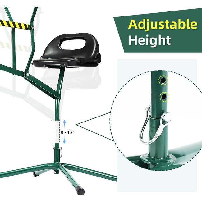 Trimate: Sandbox Excavator - Hunter Green - Outdoor Games - 4