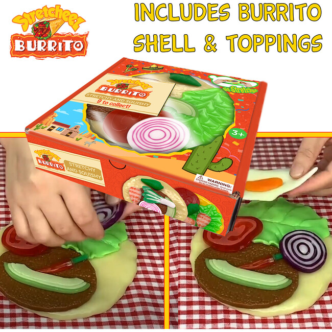 Stretcheez: Burrito - 2 Pack - Play Food - 2