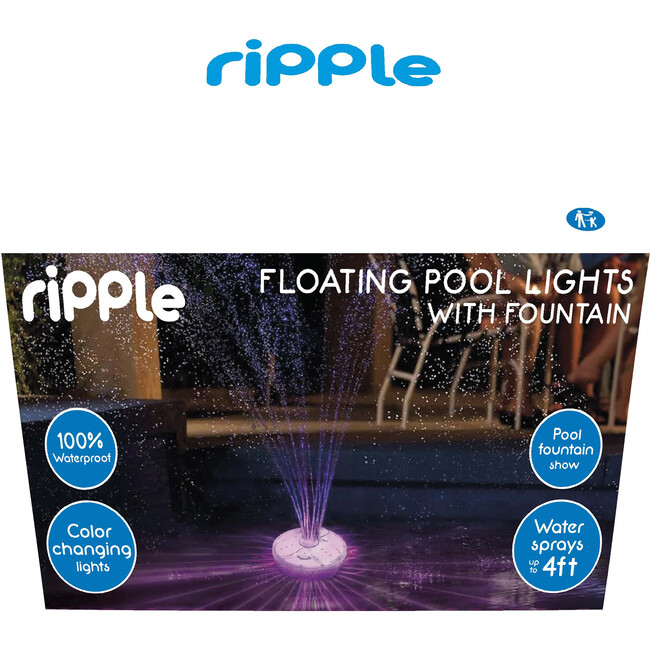 Floating Pool Lights: Fountain