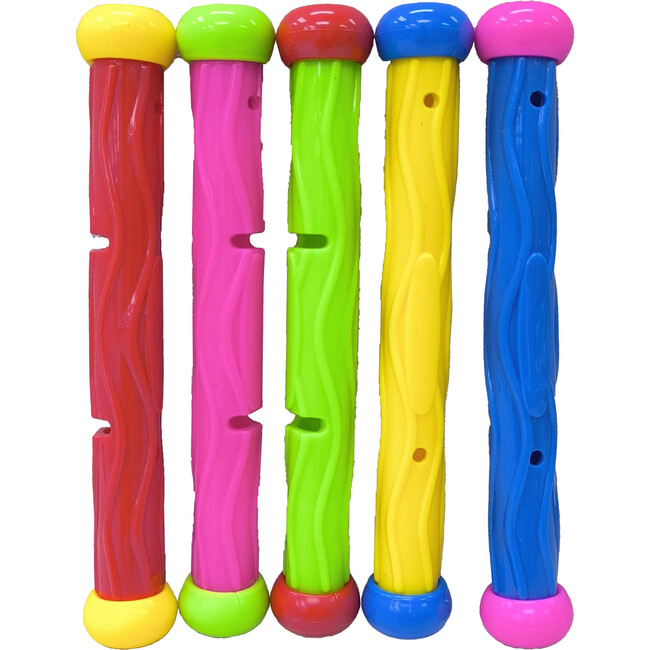 Rainbow Dive Sticks - Pool Toys - 2