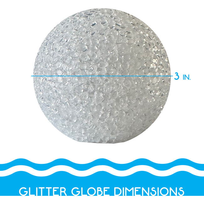 LED Light Up: Glitter Globe - Pool Toys - 3