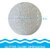 LED Light Up: Glitter Globe - Pool Toys - 3