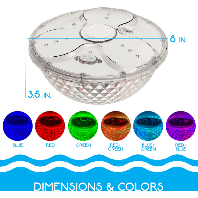 Floating Pool Lights: Fountain - Pool Toys - 3