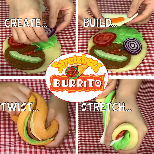 Stretcheez: Burrito - 2 Pack - Play Food - 4
