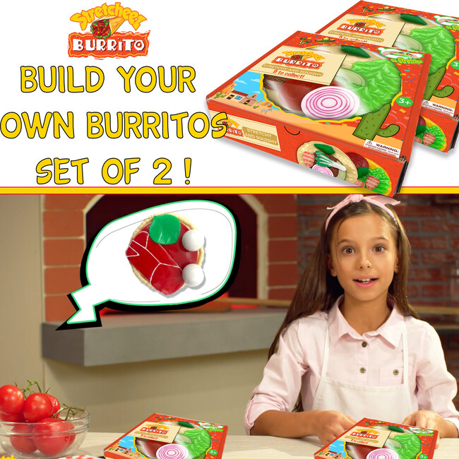 Stretcheez: Burrito - 2 Pack - Play Food - 5