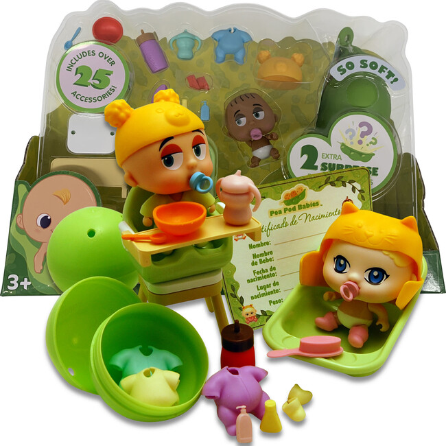 Pea Pod Babies: Dinner & Bath Time