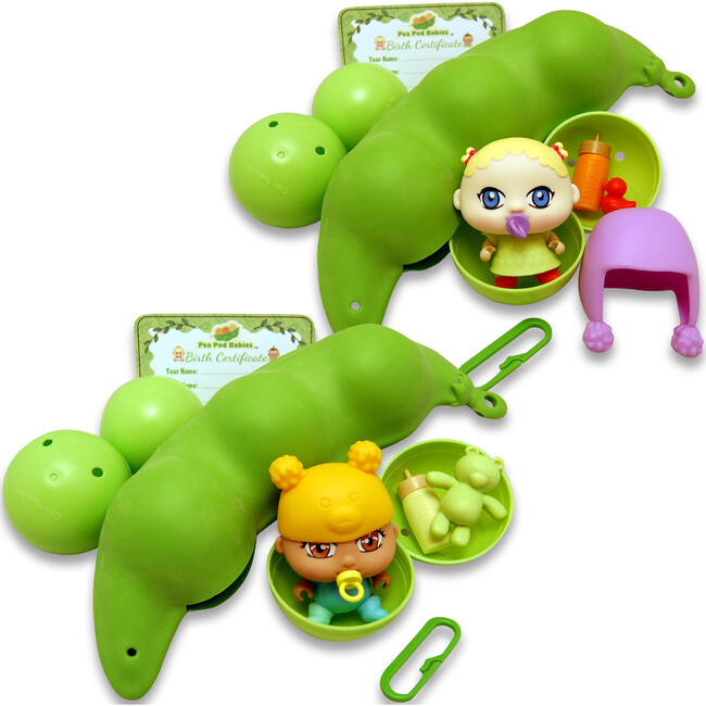 Pea Pod Babies: Collectible Mystery Surpise - 2 Pack