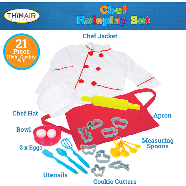 Playful Minds: Chef Roleplay Set - Role Play Toys - 2