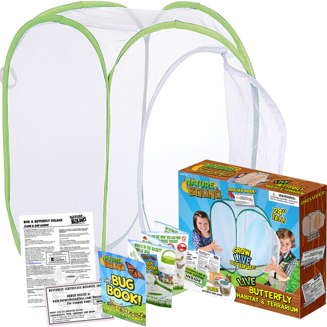 Nature Bound: Butterfly Habitat & Terrarium