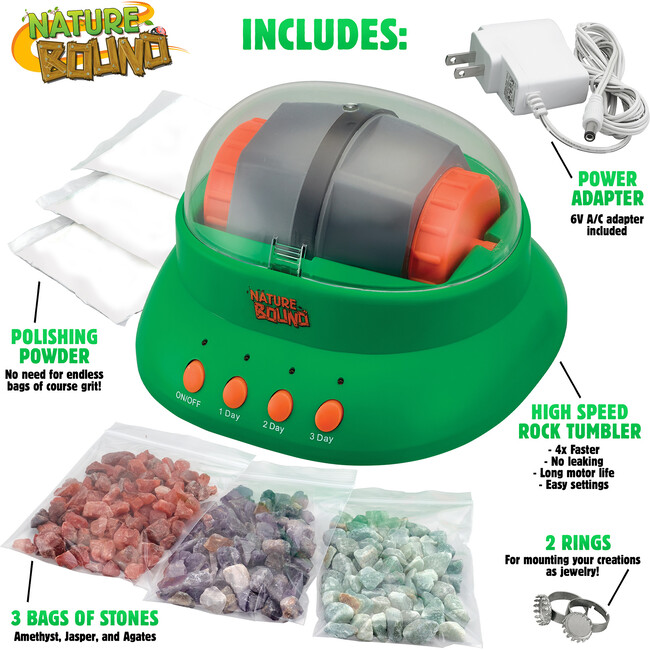 Nature Bound: Rock Tumbler - Outdoor Games - 3