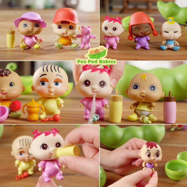 Pea Pod Babies: Beach Party Set - Dolls - 6