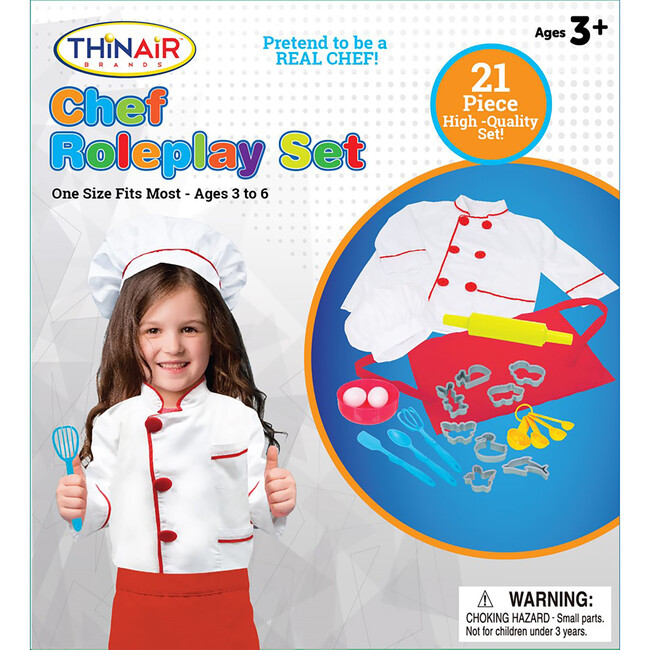 Playful Minds: Chef Roleplay Set - Role Play Toys - 6