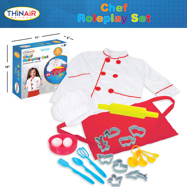 Playful Minds: Chef Roleplay Set - Role Play Toys - 7