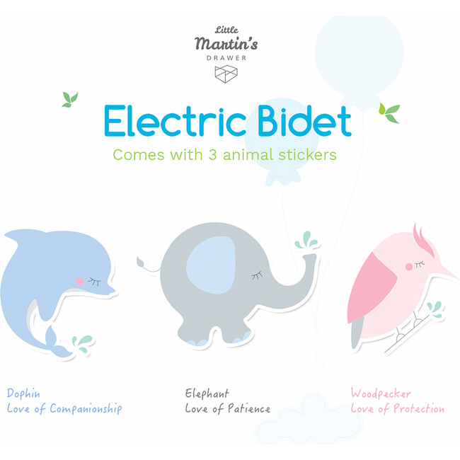 Portable Electric Travel Bidet: Blue - Vaginal Wipes & Wash - 6