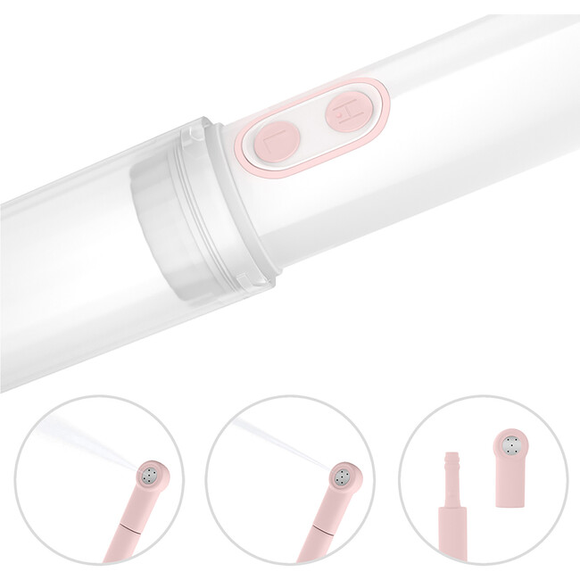 Portable Electric Travel Bidet: Pink - Vaginal Wipes & Wash - 4