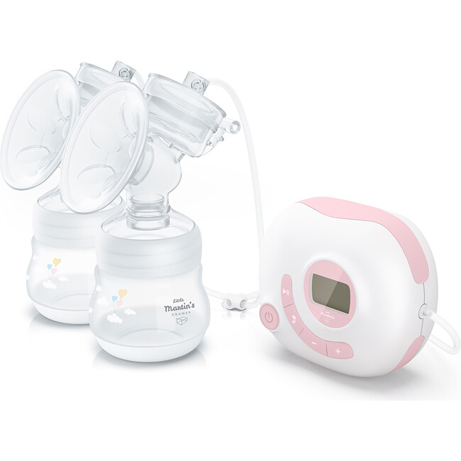Electric Double Breast Pump: Pink