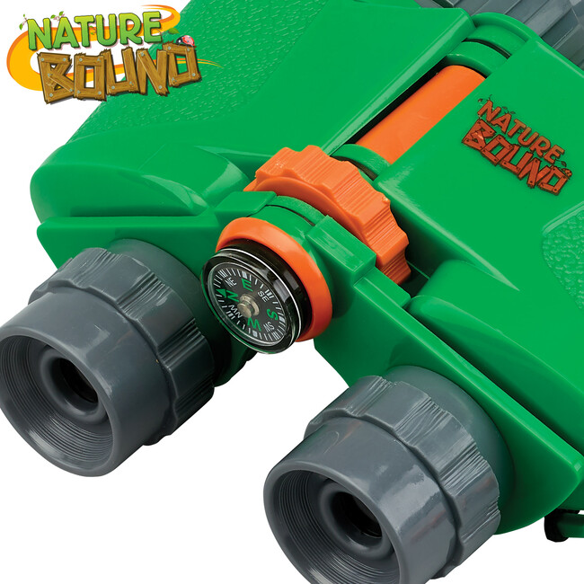 Nature Bound: Binoculars With Compass - Outdoor Games - 6