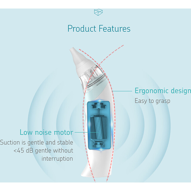 Baby Electric: Nasal Aspirator - Blue - Other Accessories - 3