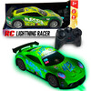 Hyper Drive: RC Lightning Racer - Green & Yellow - Remote Control - 1 - thumbnail